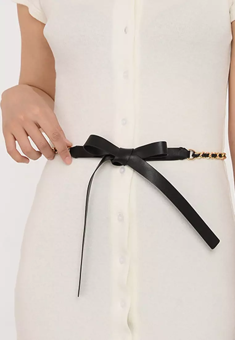 Bow Tie Color Matching Belt MYF-MY-022