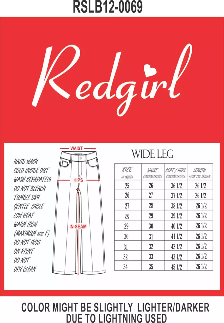 Colored Wide Leg Pants Ladies