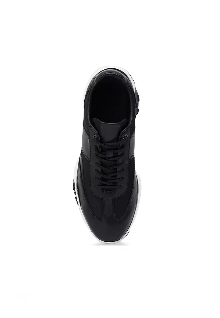 Sepatu Casual Sneakers Pria Gino Mariani Egion Black