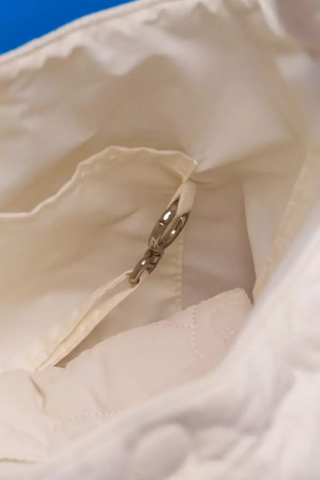 Revive Hobo Shoulder Bag - Cream