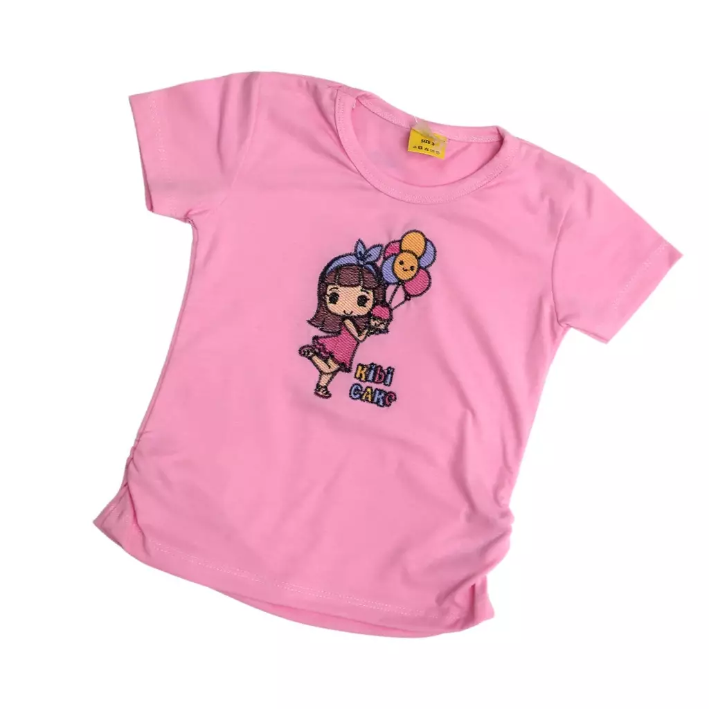Kibi Kaos Anak Perempuan Bordir Character 10608417