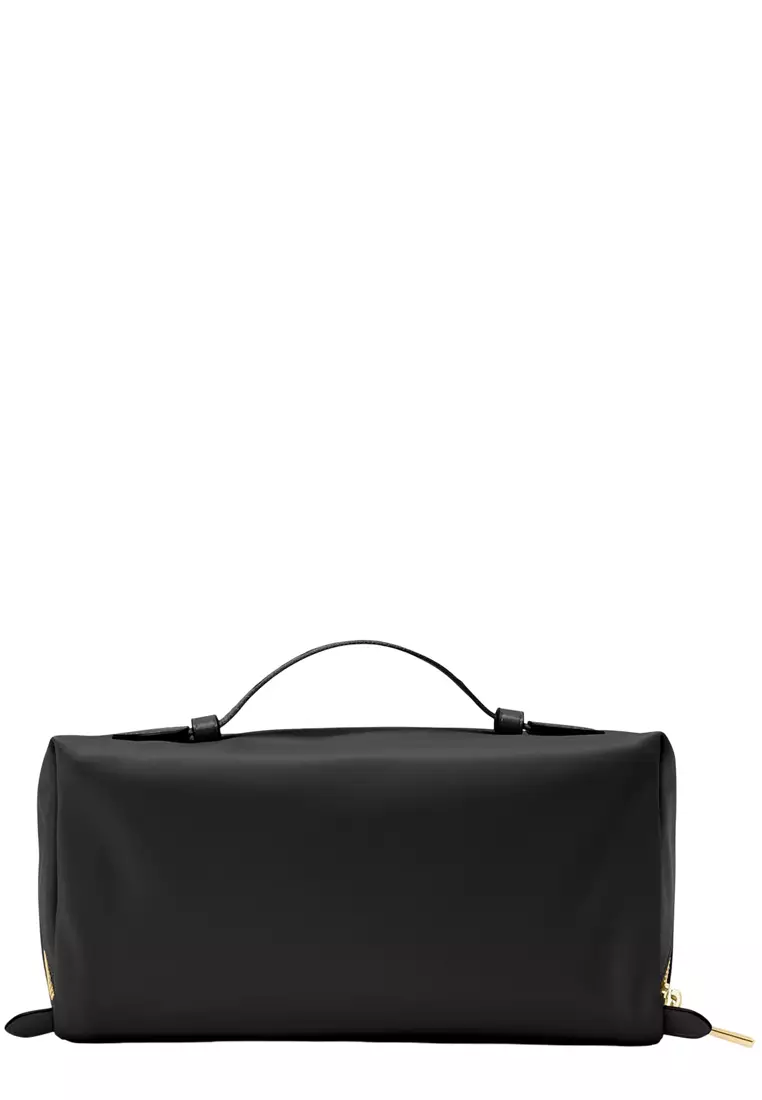 Carter Nylon Travel Cosmetic Pouch - Black KL877