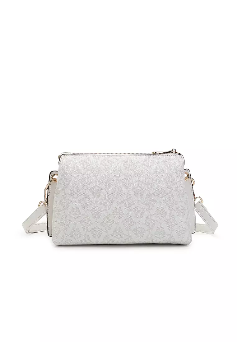 Women's Sling Bag / Crossbody Bag / Shoulder Bag - White