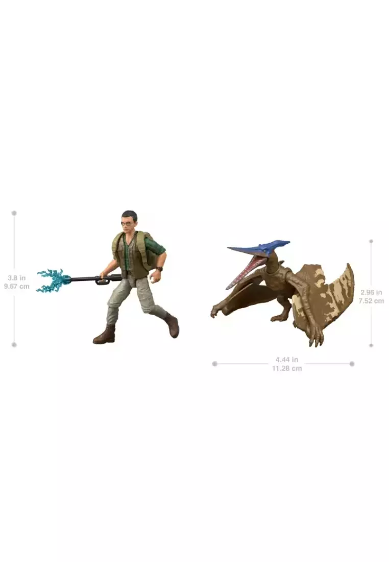 Dr. Loomis & Pteranodon Figures Pack