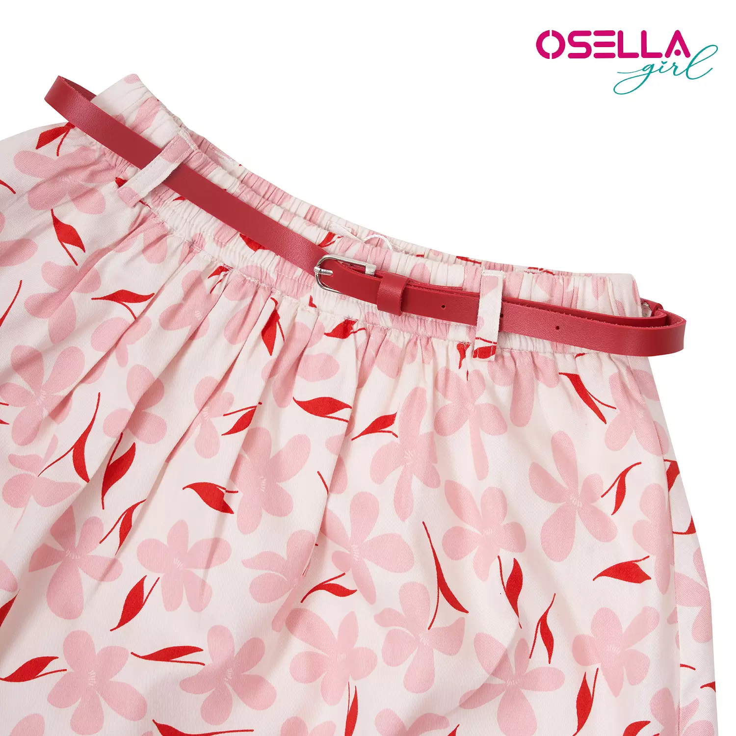 [NEW] Osella Leila Floral Pattern Mini Skirt In Pink 2386500113 | Rok Anak Perempuan