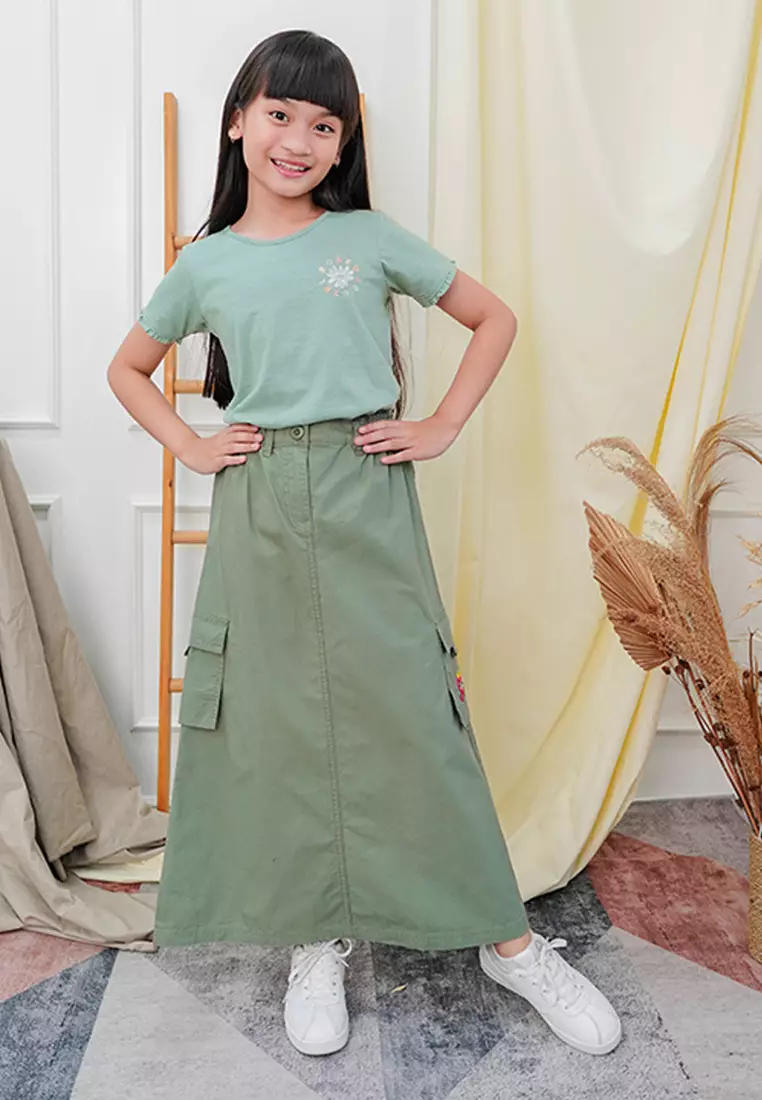 Maxi Skirt/ Rok Semata Kaki Anak/ Rodeo Junior Girl Summer Forever