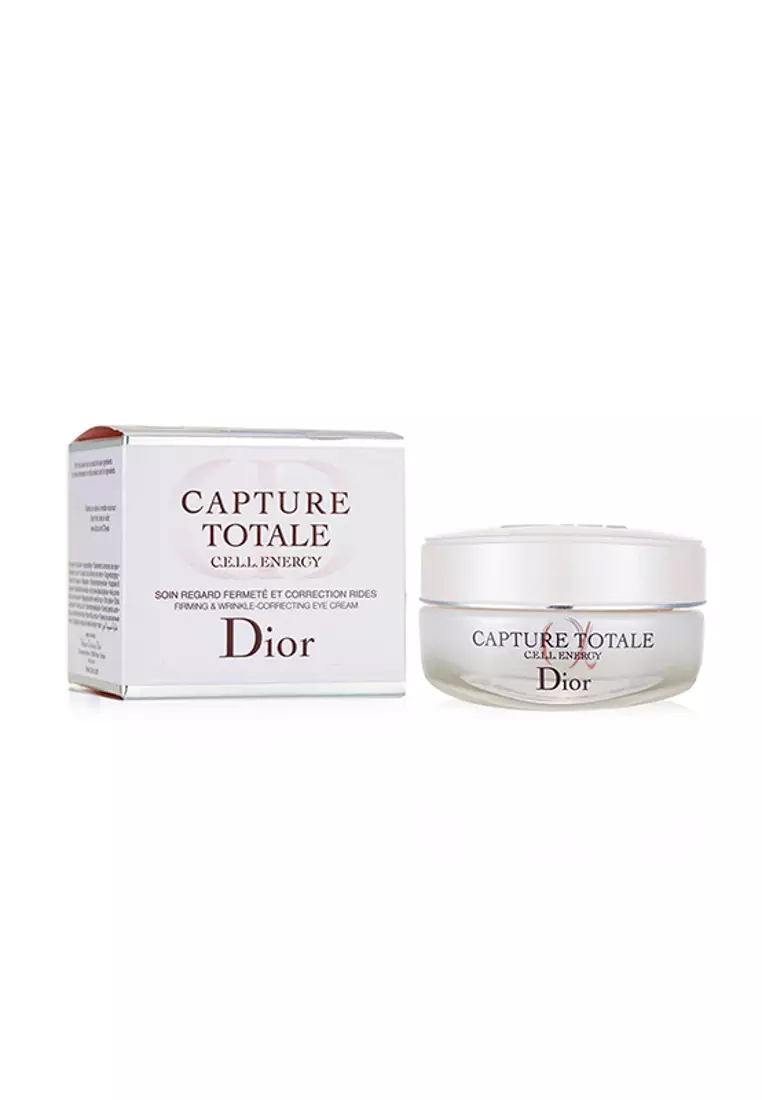 Buy CHRISTIAN DIOR CHRISTIAN DIOR - Capture Totale C.E.L.L. Energy Firming  u0026 Wrinkle-Correcting Eye Cream 15ml/0.5oz 2023 Online | ZALORA Singapore