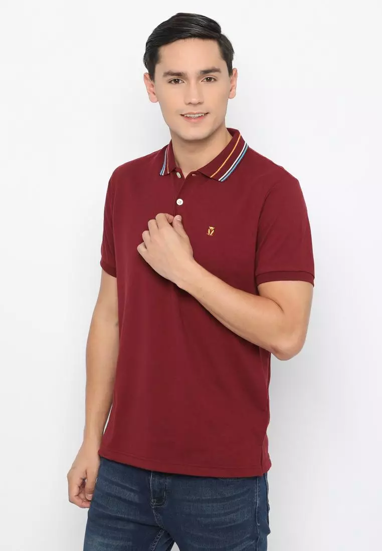 MATSUDA Kaos Polo Shirt Pria Kerah Ikoma