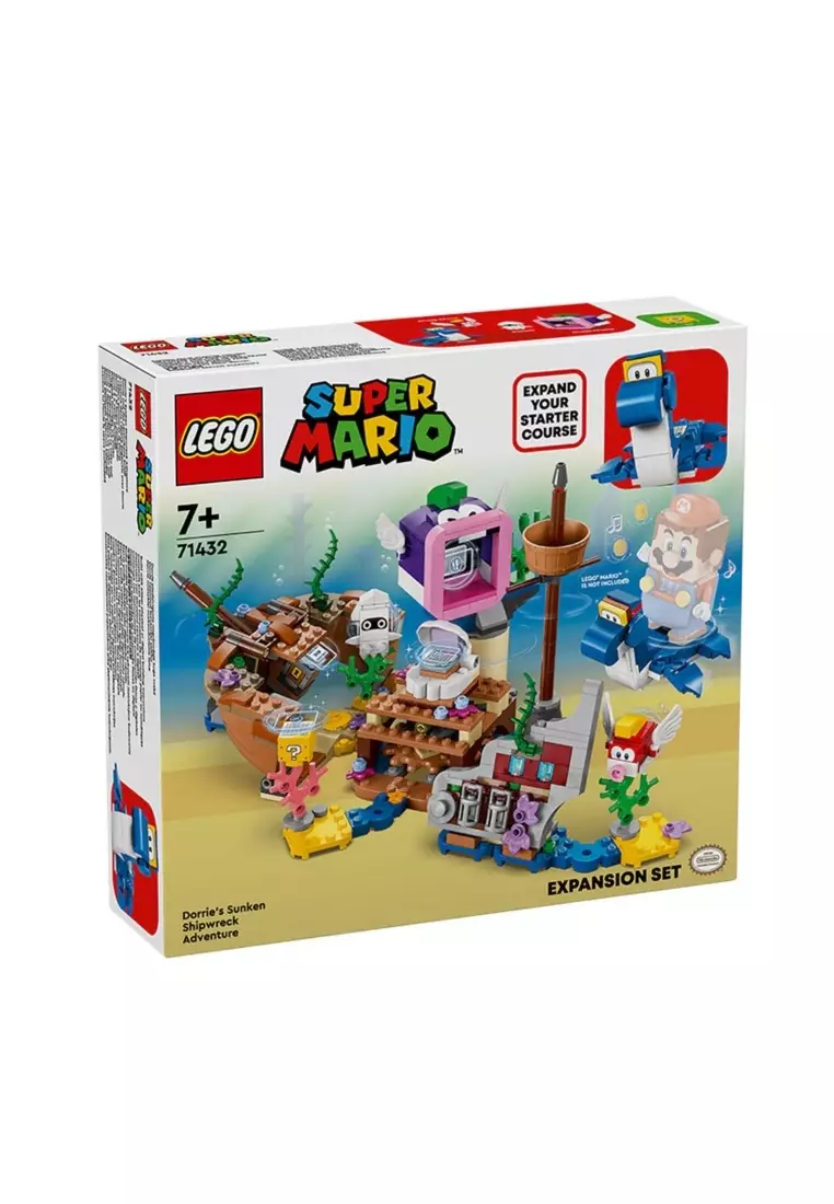 Dorrie's Sunken Shipwreck Adventure Expansion Set 71432 | LEGO® Super  Mario™ | Buy online at the Official LEGO® Shop US