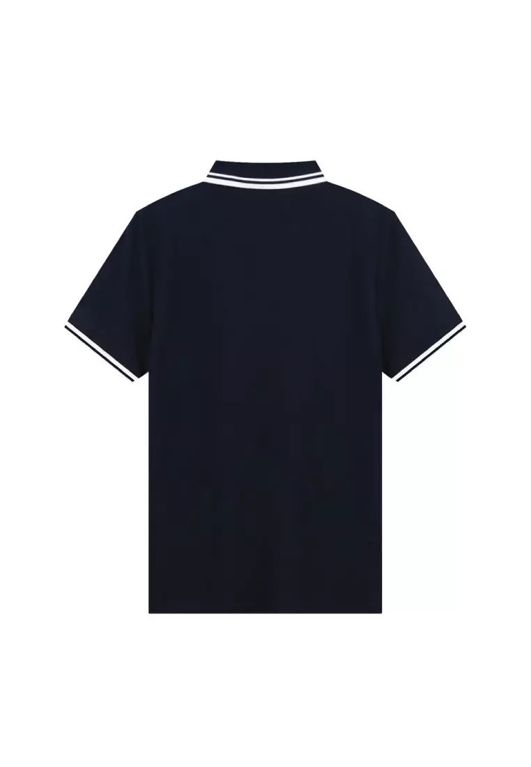 Men's Cotton Lycra Short Sleeve Slim Polo 01015018