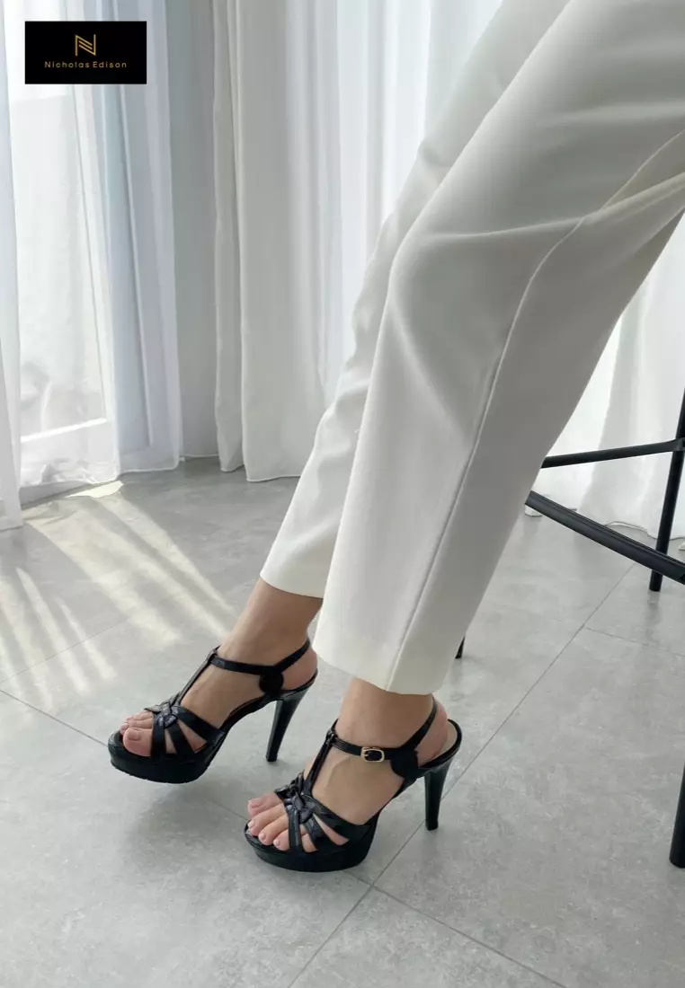 Heel Caroline Black