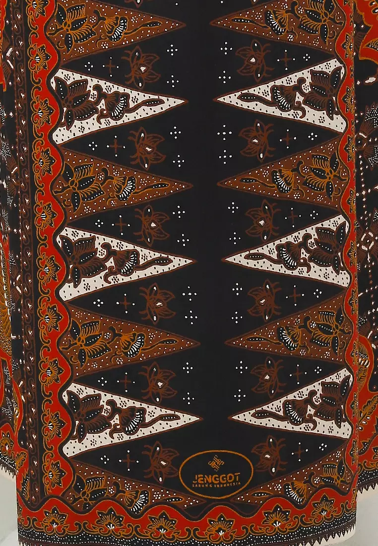 Sarung Batik Semi Tulis Danurwenda Red