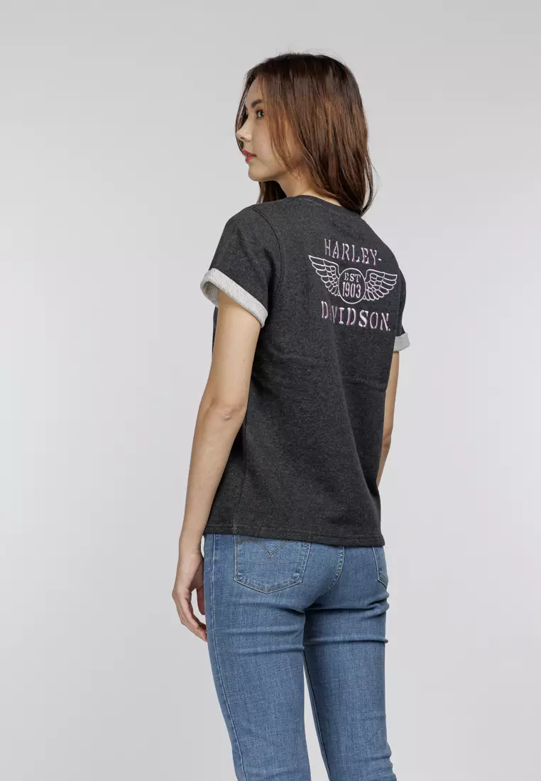 Harley-Davidson At Ease Short Sleeve Pullover