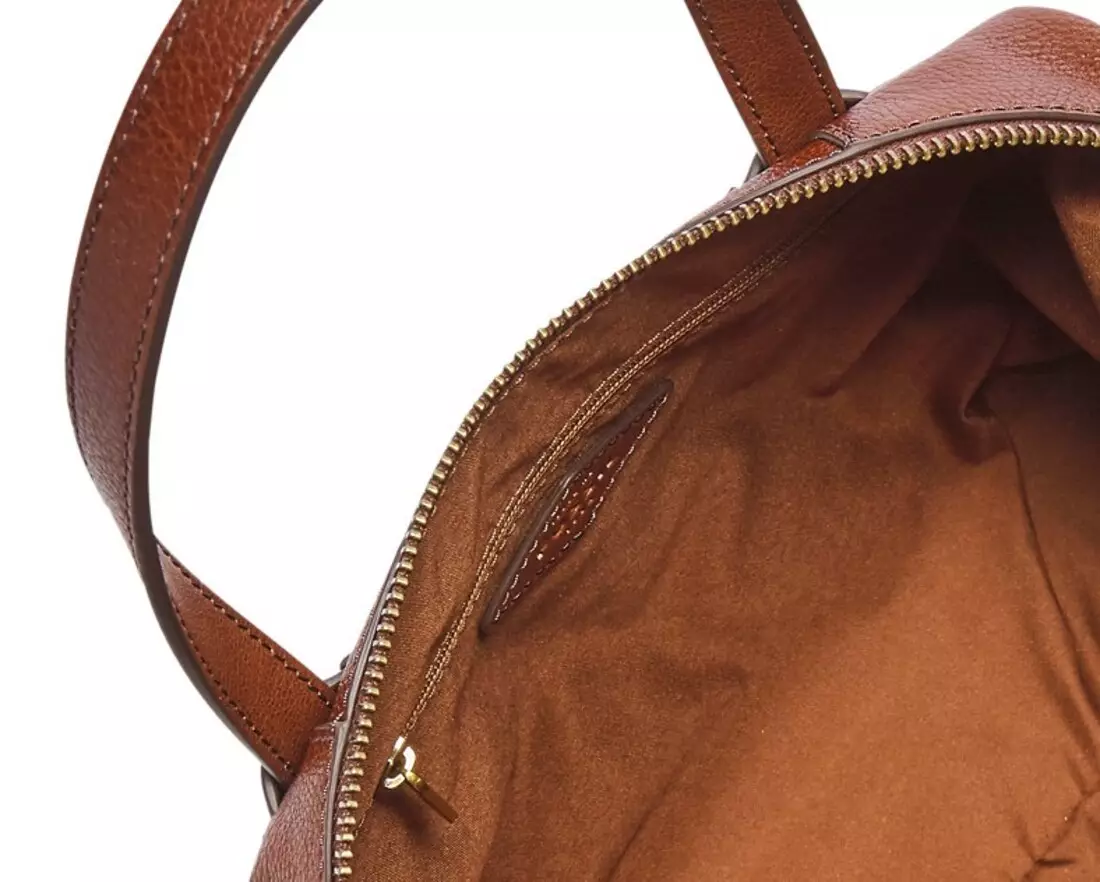 Fossil Skylar Leather Satchel Brandy Tas Wanita SHB2657-213