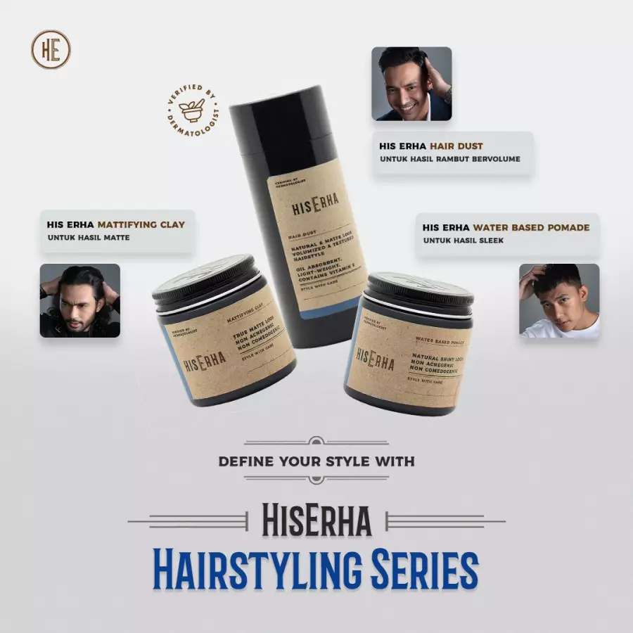 His Erha Waterbased Pomade 120G