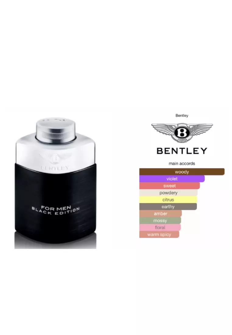 Bentley Black Edition Man EDP - 100 ML (Parfum Pria)