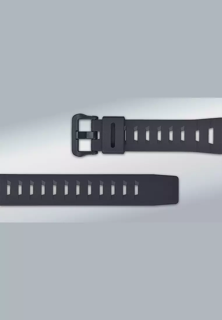 Casio Standard Series - Jam Tangan Digital Pria - Black Resin Band - WS-B1000-1AV