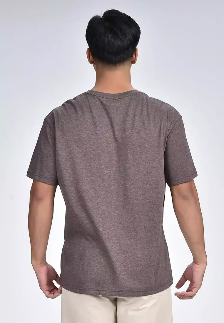 Men's Round Neck Shirt Relaxed Fit