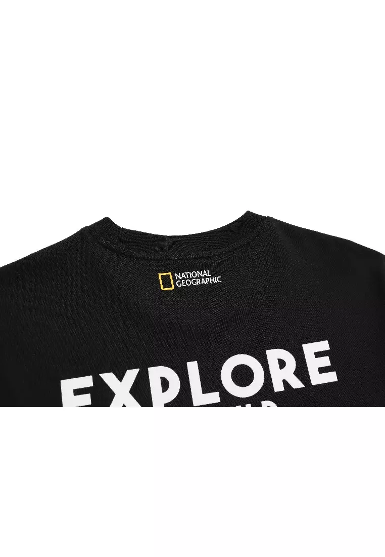 【NATIONAL GEOGRAPHIC】EXPLORE CONCEPT GRAPHIC T-SHIRT National Geographic Unisex EXPLORE Graphic Short Sleeve Tee