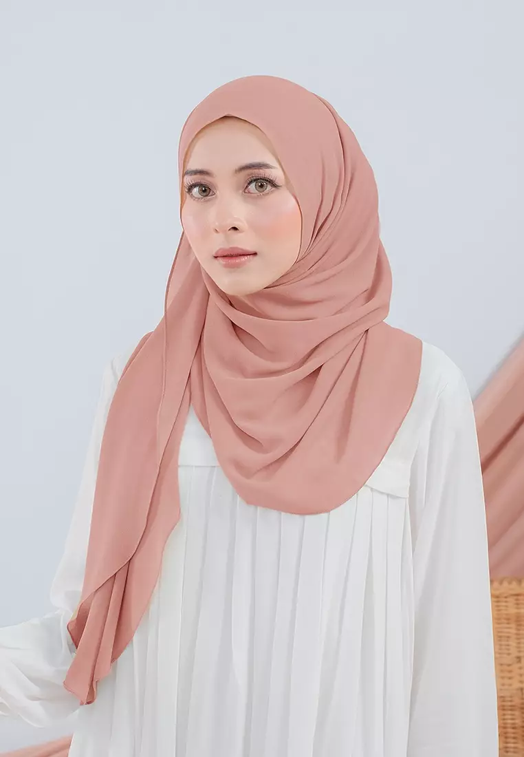 HIJAB INSTAN SABIYA - PEACH