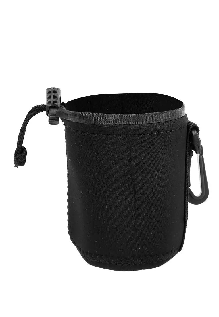 Eunh Tas Lensa Kamera DSLR 4 PCS Adjustable Buckle Material Nylon ORIGINAL - Black