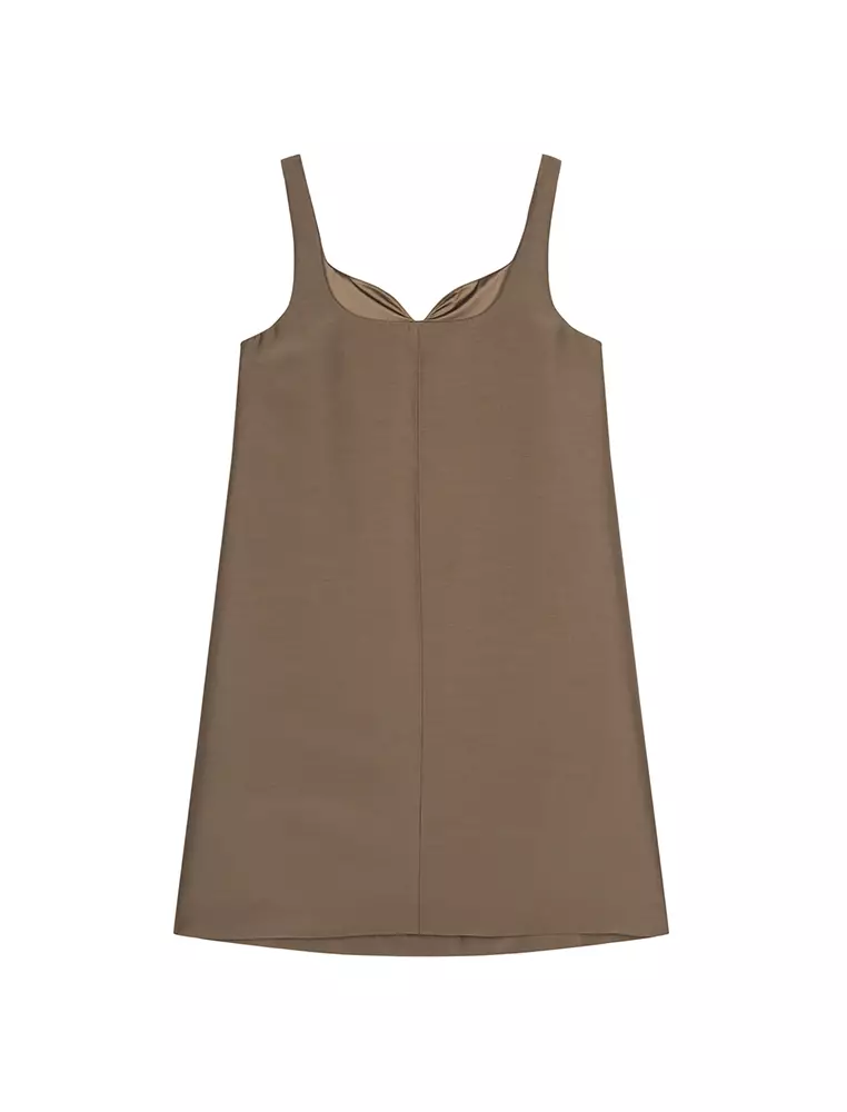 中長款吊帶連衣裙