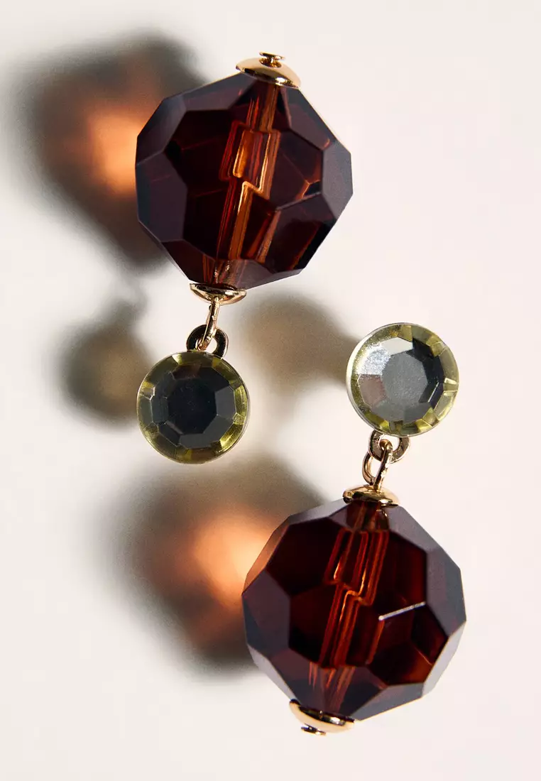 Combined Bead Earrings