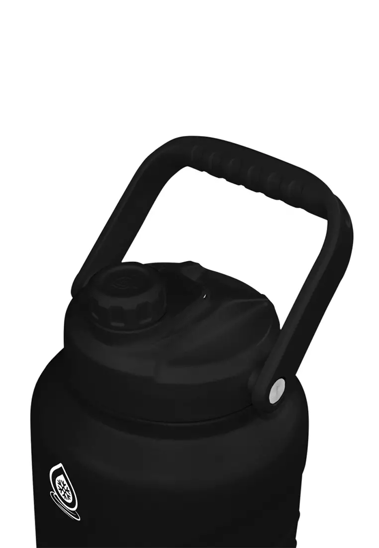 128oz V2 Growler Space Black Wide Mouth Water Bottle