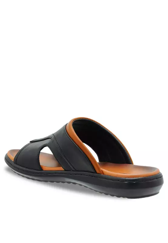 Slip On Faux Leather Classic Casual Sandals