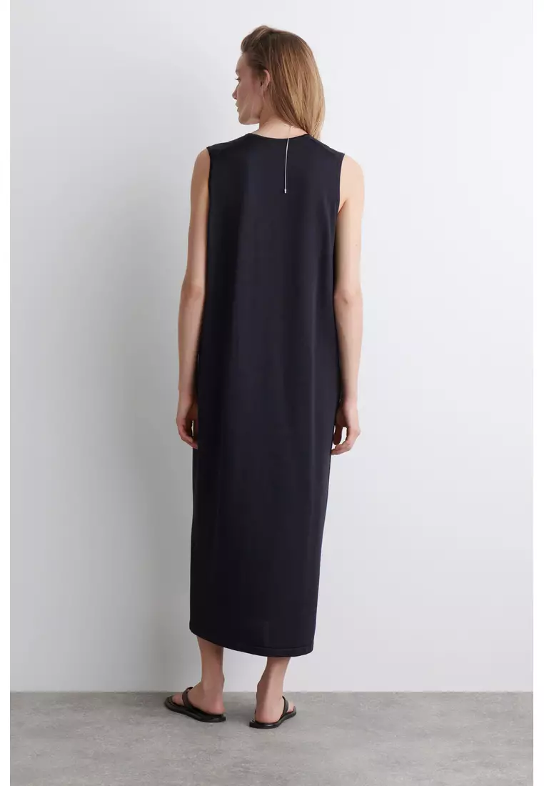 Buy COS KNITTED COTTON MIDI DRESS 2026 Online | ZALORA