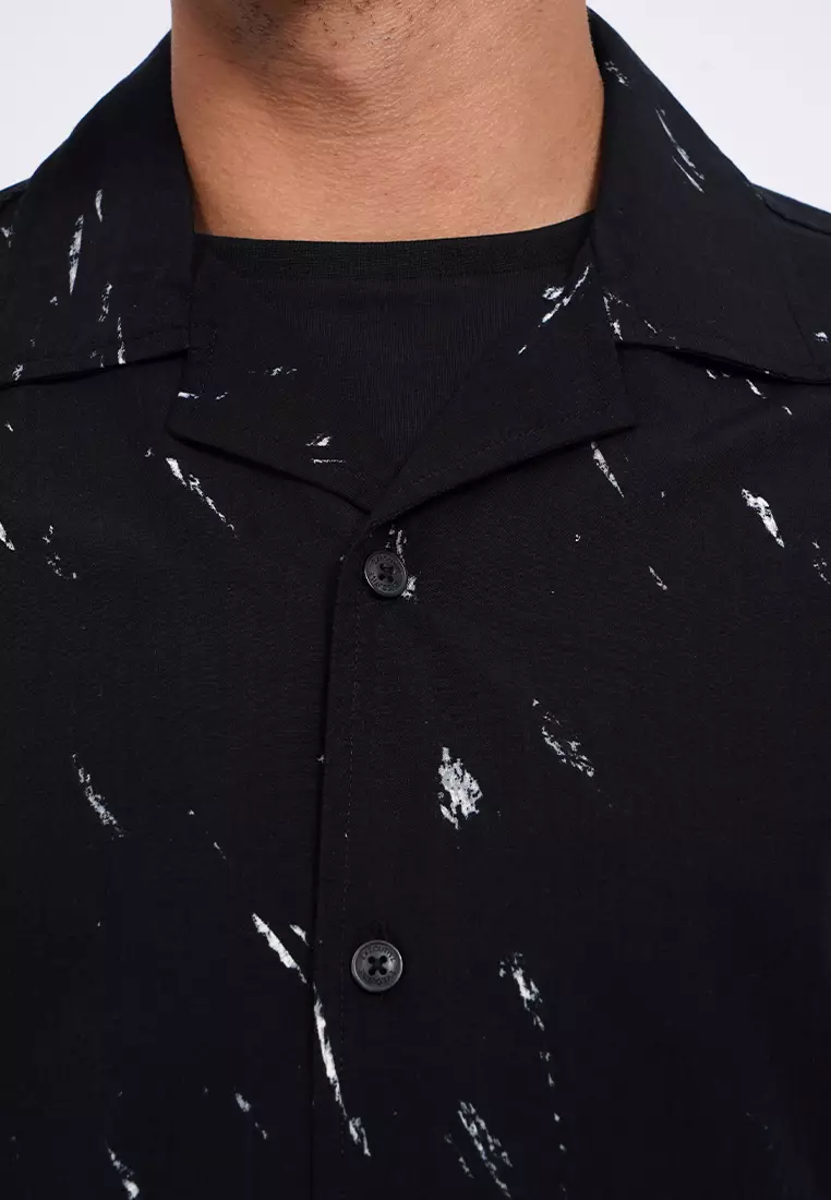 Printed Short Sleeve Resort Shirt