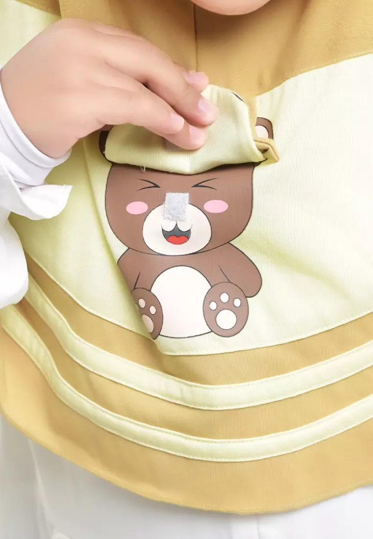 Rabbani - Kerudung Instan Anak Bani Batuta Krukid Kianan - Sunshine M (7-8th)