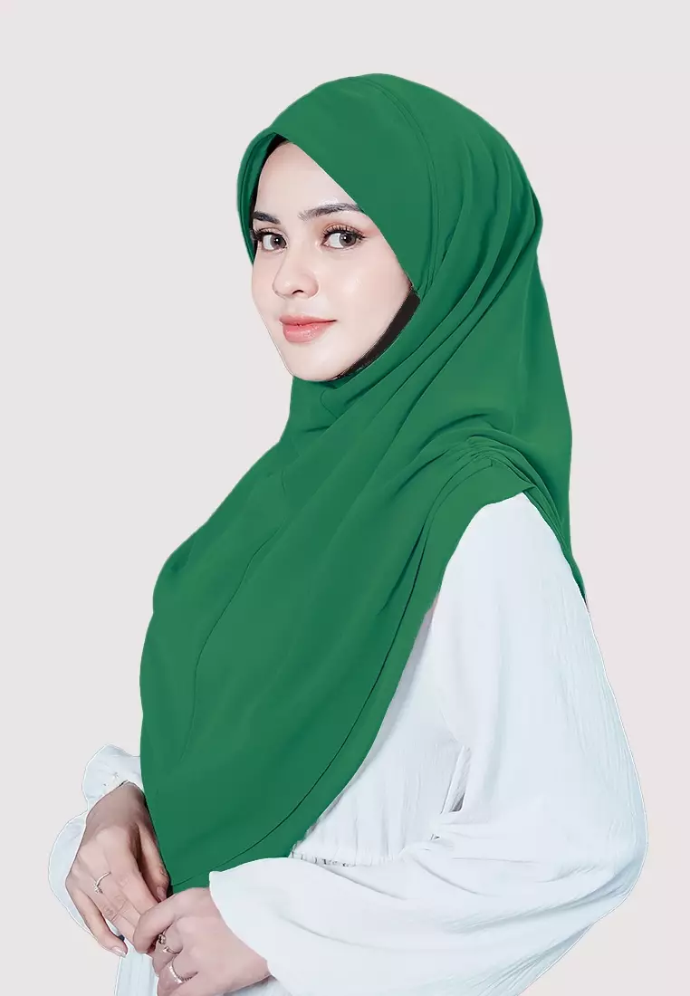 HIJAB INSTAN IRISH - EMERALD