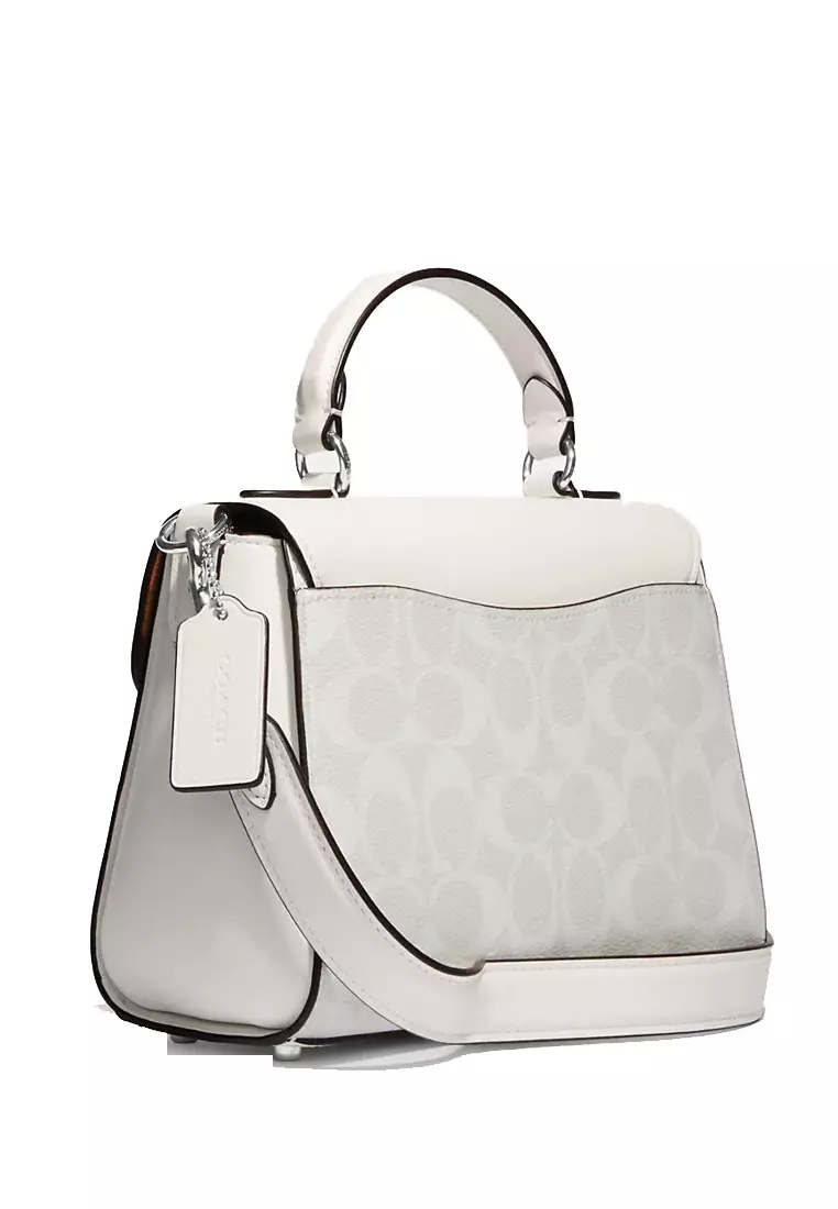 Buy Coach COACH Top Handle Satchel In Signature Canvas 2023