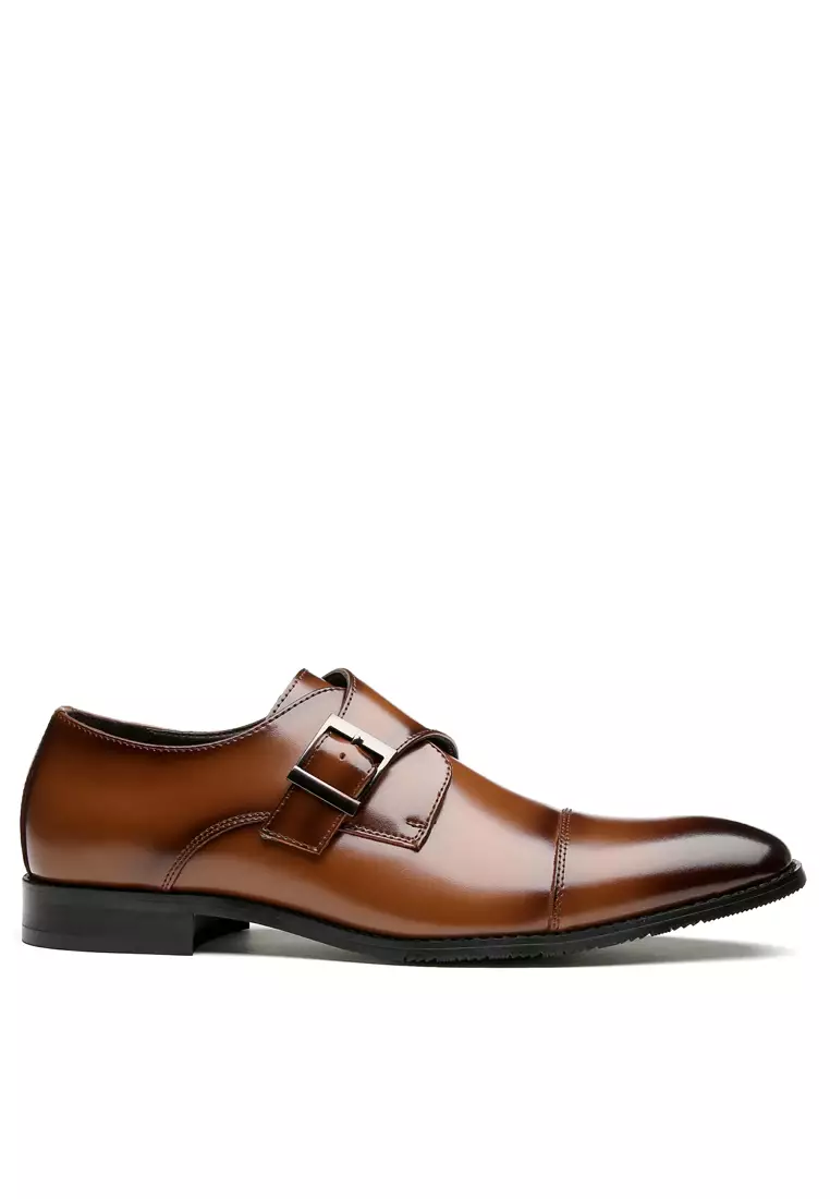 Discount on Twenty Eight Shoes  shoes - SKU: Belt Buckle Business Leather Shoes Kb631