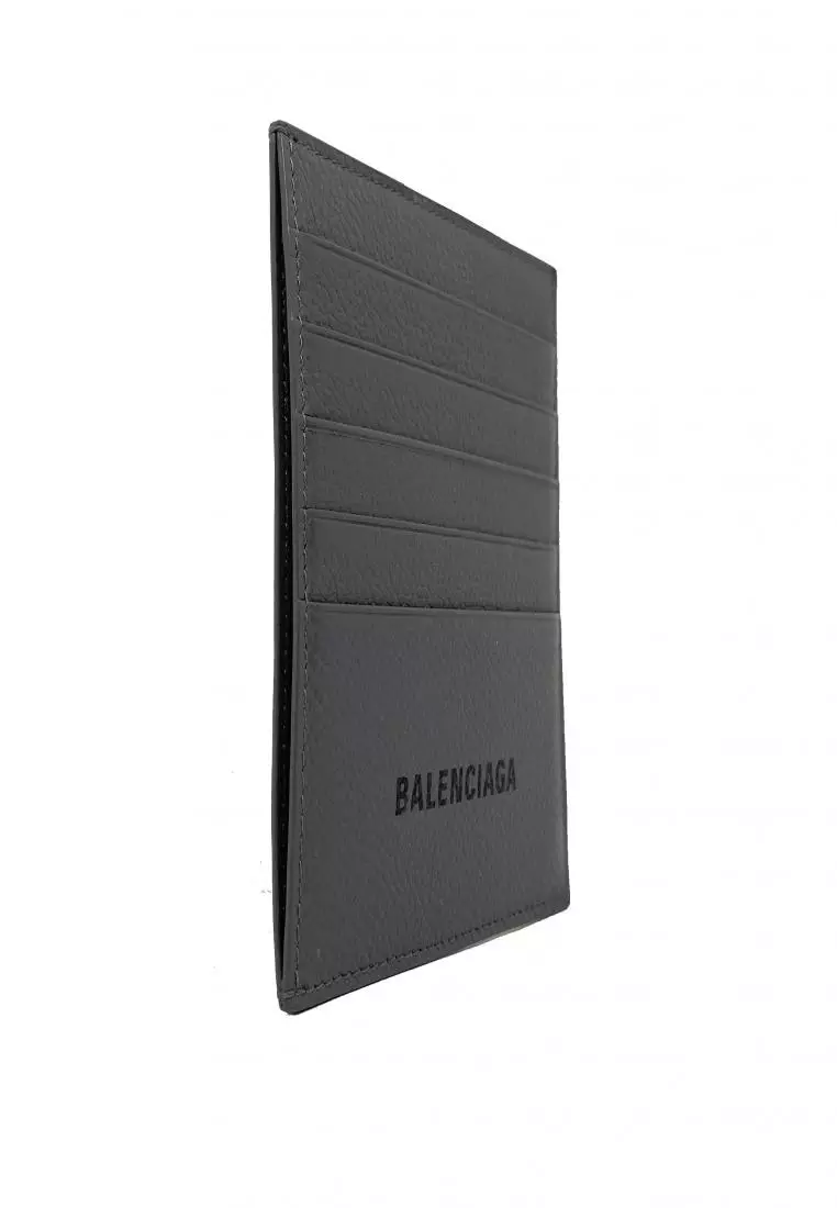 BALENCIAGA - Balenciaga Logo Card Holder - Grey