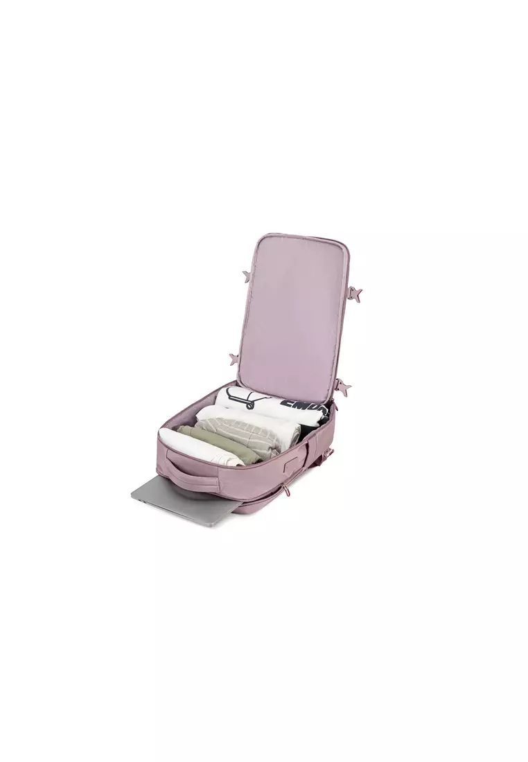 Multi Functional Business Travel USB Port Two Top Handle Backpack for Women