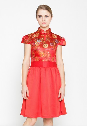 Cheongsam Red Dress