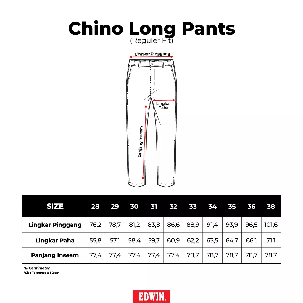 FREDDY CHINOS - DARK BROWN Celana Panjang - Bottoms Man Reguler Fit