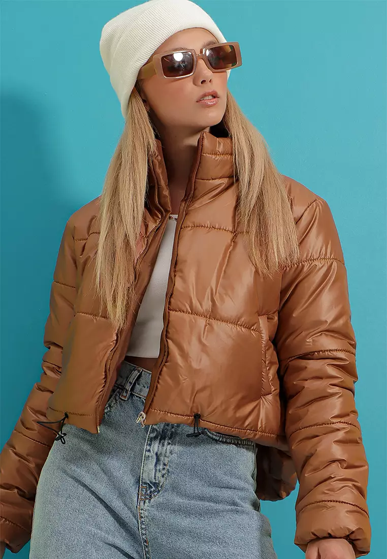 Buy Alacati Double Pocket Crop Jacket Online ZALORA Malaysia