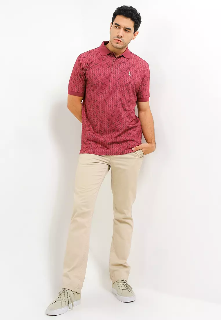 Fletcha Printed Polo Shirt