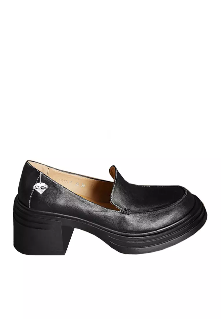 Discount on Twenty Eight Shoes  shoes - SKU: VANSA Vintage Top Layer Cowhide Platform High Heel Shoes VSW-H-33423