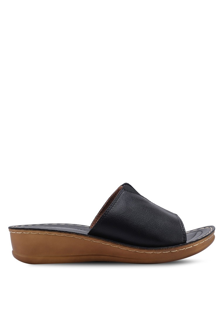 Casual Faux Leather Sandals