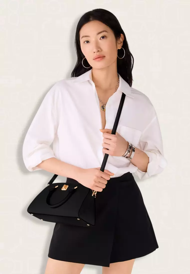 Kate Spade Phoebe East West Satchel Black