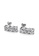 Her Jewellery silver Tri Earrings -  Made with premium grade crystals from Austria HE210AC15HIQSG_2
