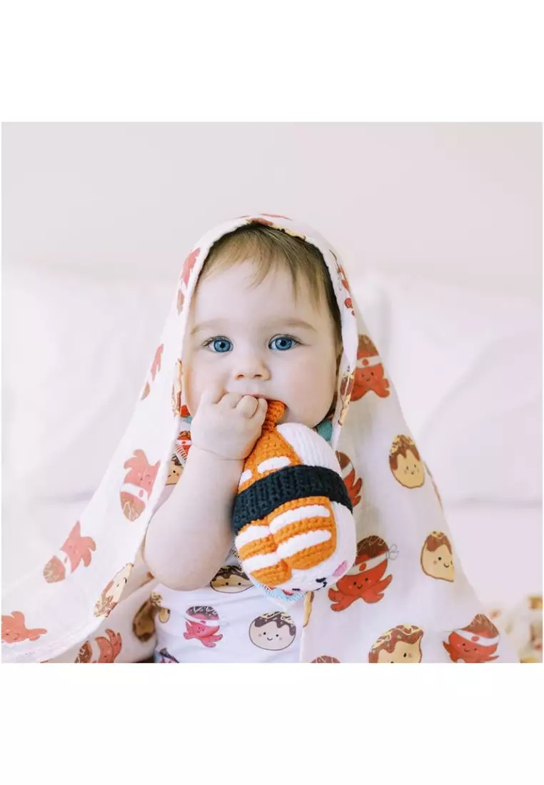 Buy The Wee Bean Organic Baby Blankets Bibs and Doll Gift Set