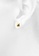 Bullion Gold gold BULLION GOLD Dainty Alphabet Letter Earring Gold Layered Steel Jewellery - B 27B64ACF40C0B1GS_3