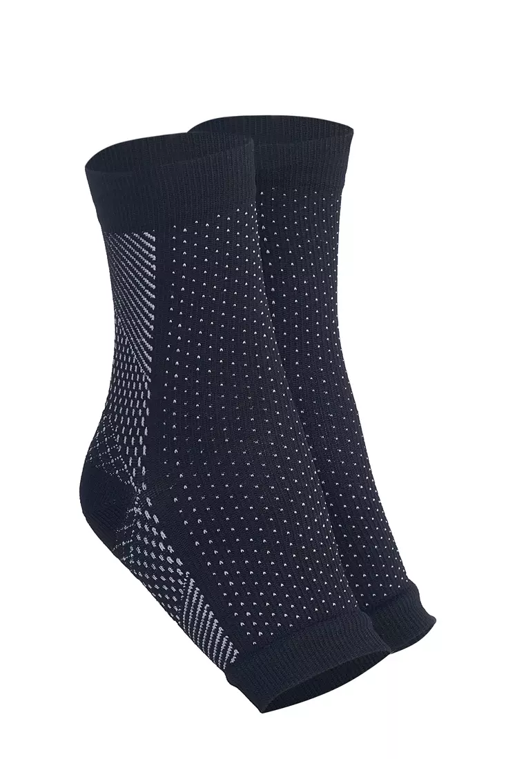 Seish Kaos Kaki Anti Fatigue Compression Socks Size L/XL Material Nylon ORIGINAL - Black