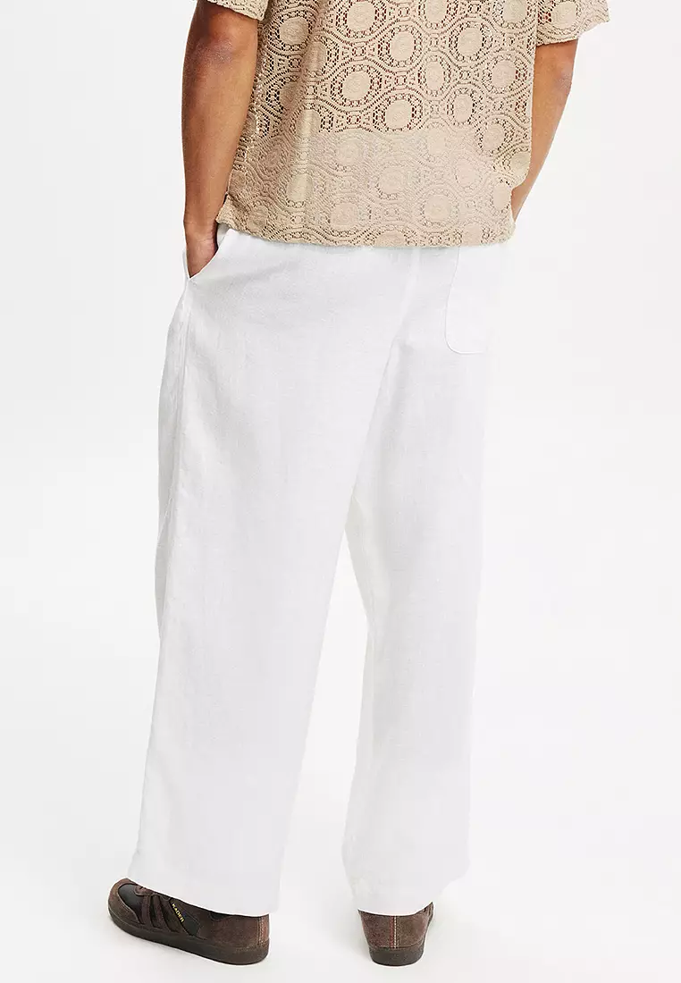 Super Baggy Linen Pants