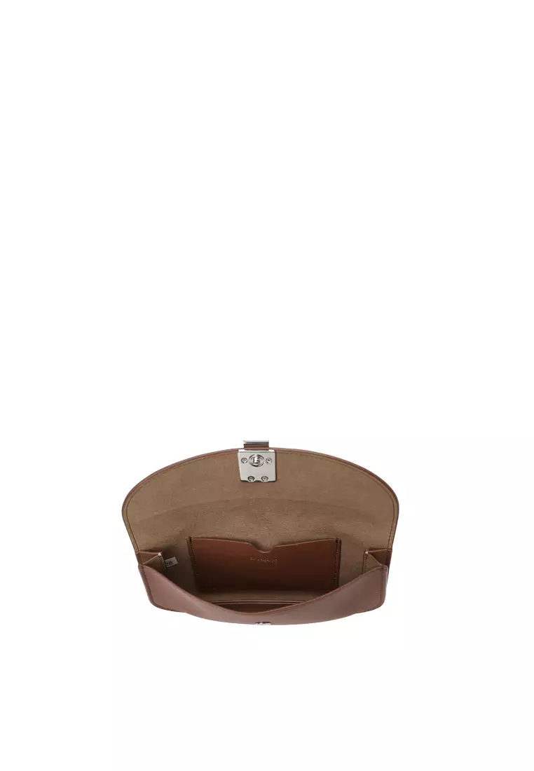 Turn-Lock Pouch - Caramel